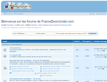 Tablet Screenshot of francedownunder.com